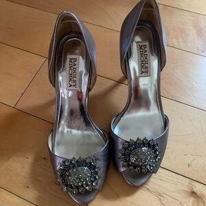 Badgley Mischka Lacie Embellished Heels